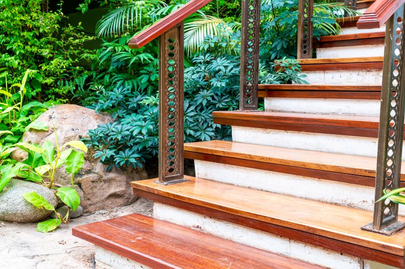 Outdoor Stairs Painting